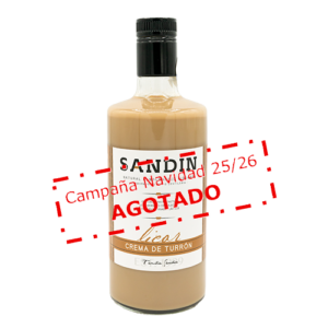 Licor-Crema Turrón Sandín 70cl